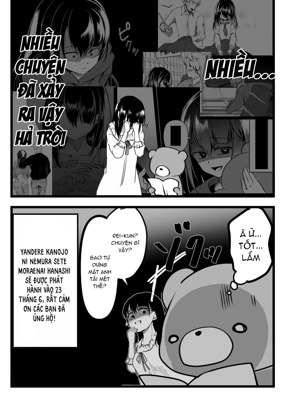 Cô bạn gái yandere của tôi sẽ không để tôi yên nghỉ: Chapter 36.5