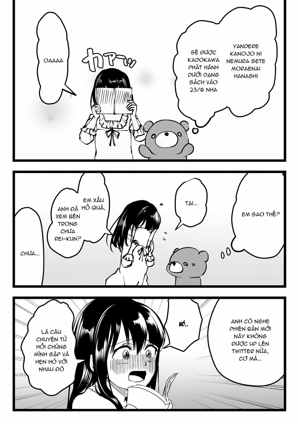 Cô bạn gái yandere của tôi sẽ không để tôi yên nghỉ: Chapter 36.5