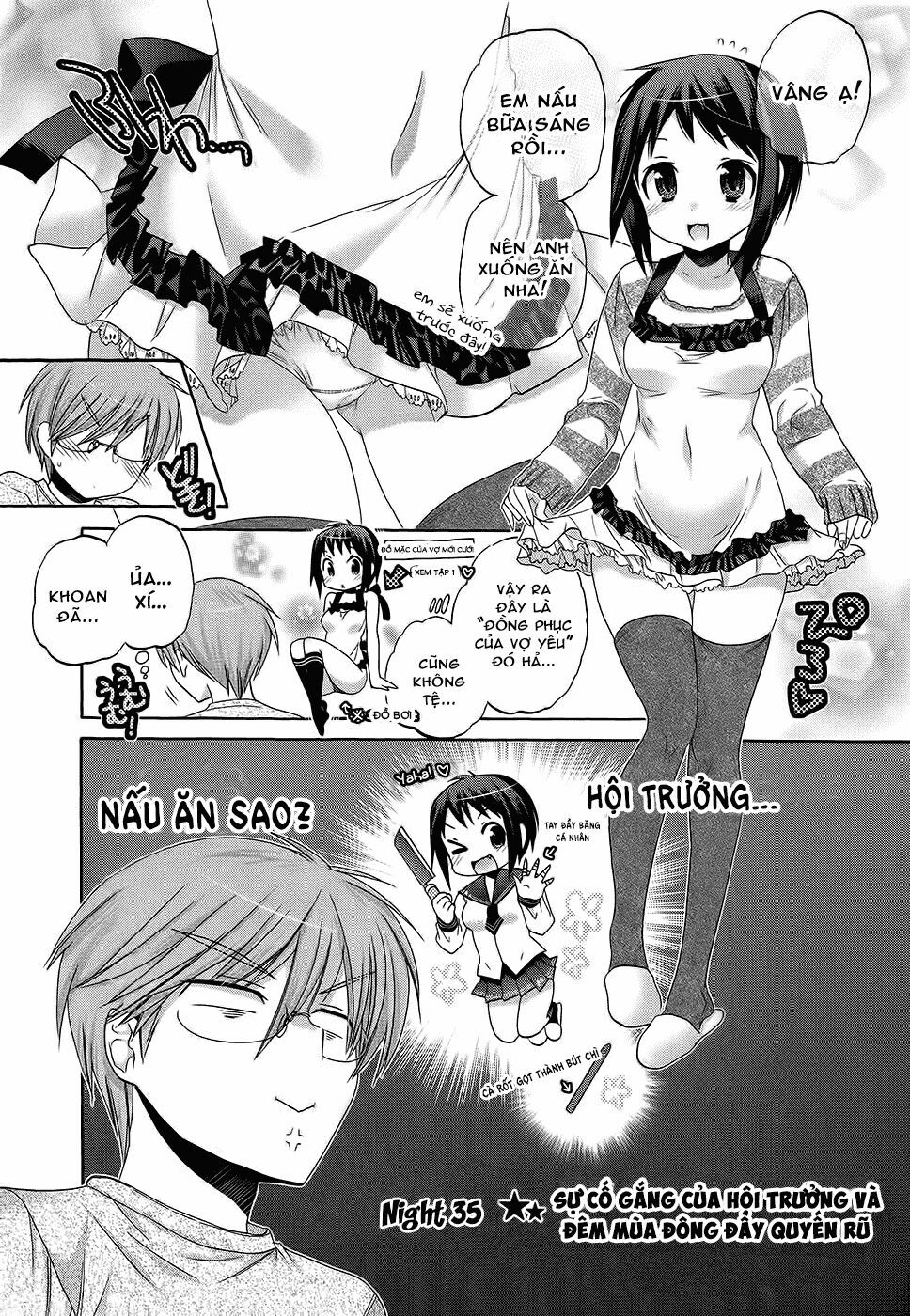 Vợ tôi là Chủ tịch Hội học sinh: Chapter 35