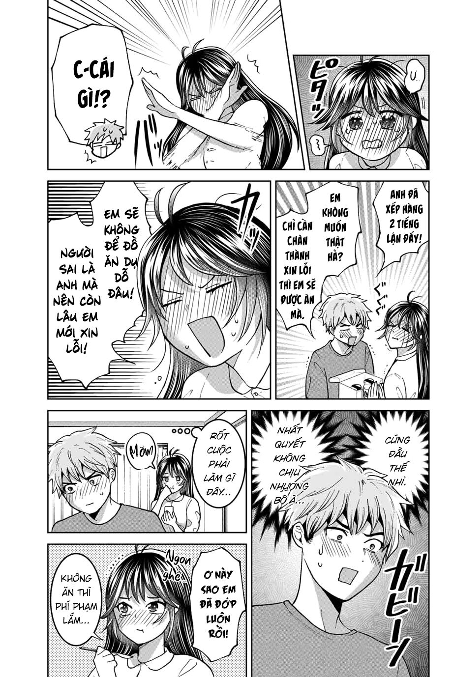 Bokutachi wa Hanshoku wo Yameta: Chapter 35