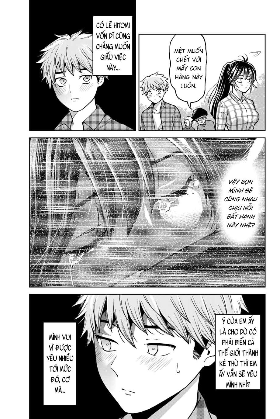 Bokutachi wa Hanshoku wo Yameta: Chapter 36