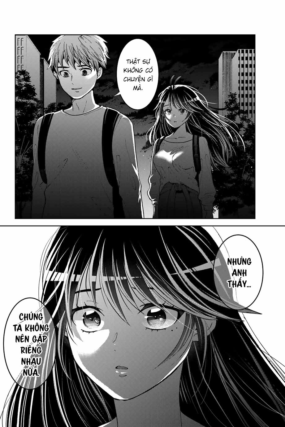 Bokutachi wa Hanshoku wo Yameta: Chapter 9