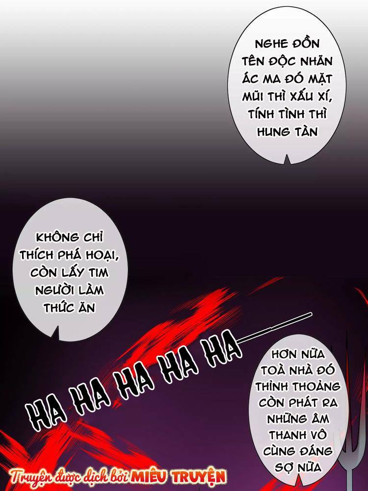 Độc nhãn ác ma của ta: Chapter 1