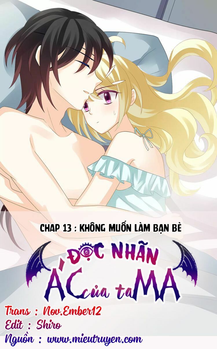 Độc nhãn ác ma của ta: Chapter 13