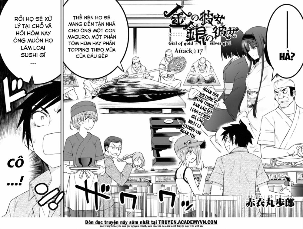 Kin no Kanojo Gin no Kanojo: Chapter 17