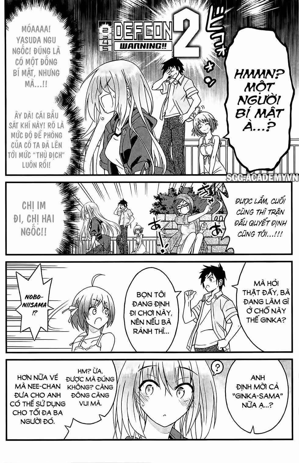 Kin no Kanojo Gin no Kanojo: Chapter 30