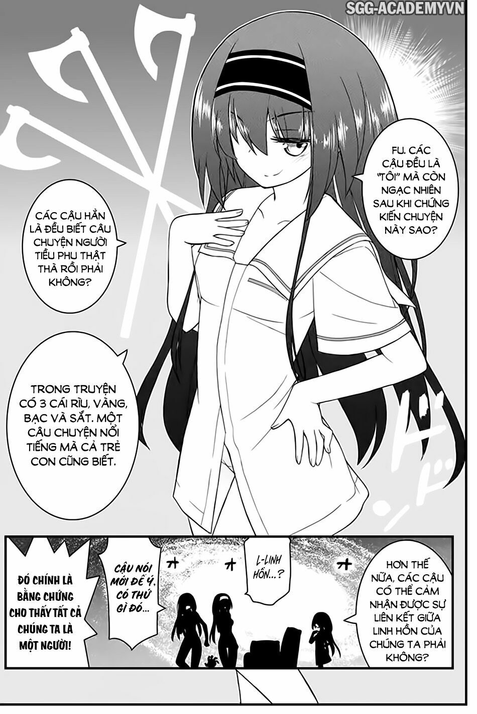 Kin no Kanojo Gin no Kanojo: Chapter 45