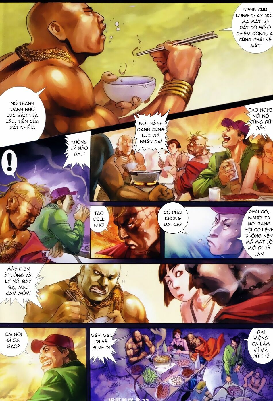 Hỏa Hồng Niên Đại Hắc Cốt Đường: Chapter 23