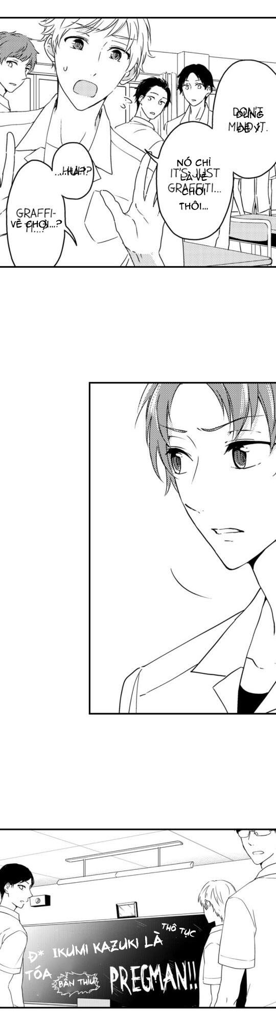 Mang Thai Ở Trường Nam Sinh: Chapter 19