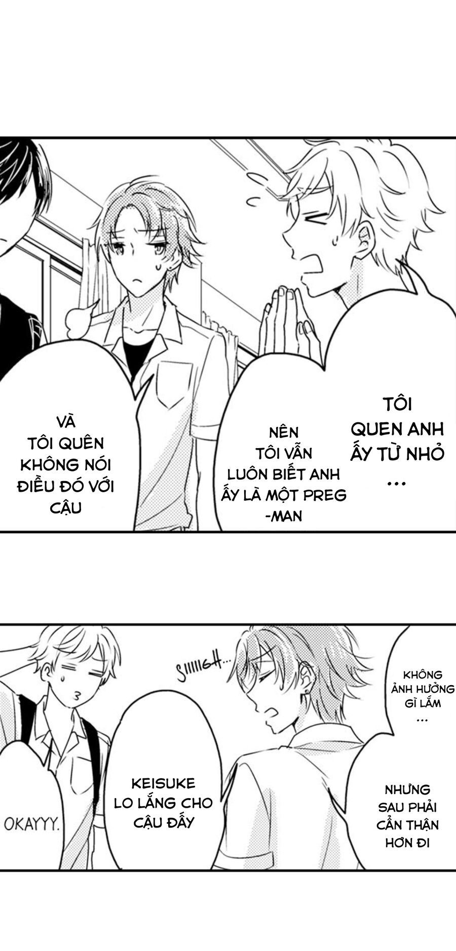 Mang Thai Ở Trường Nam Sinh: Chapter 50