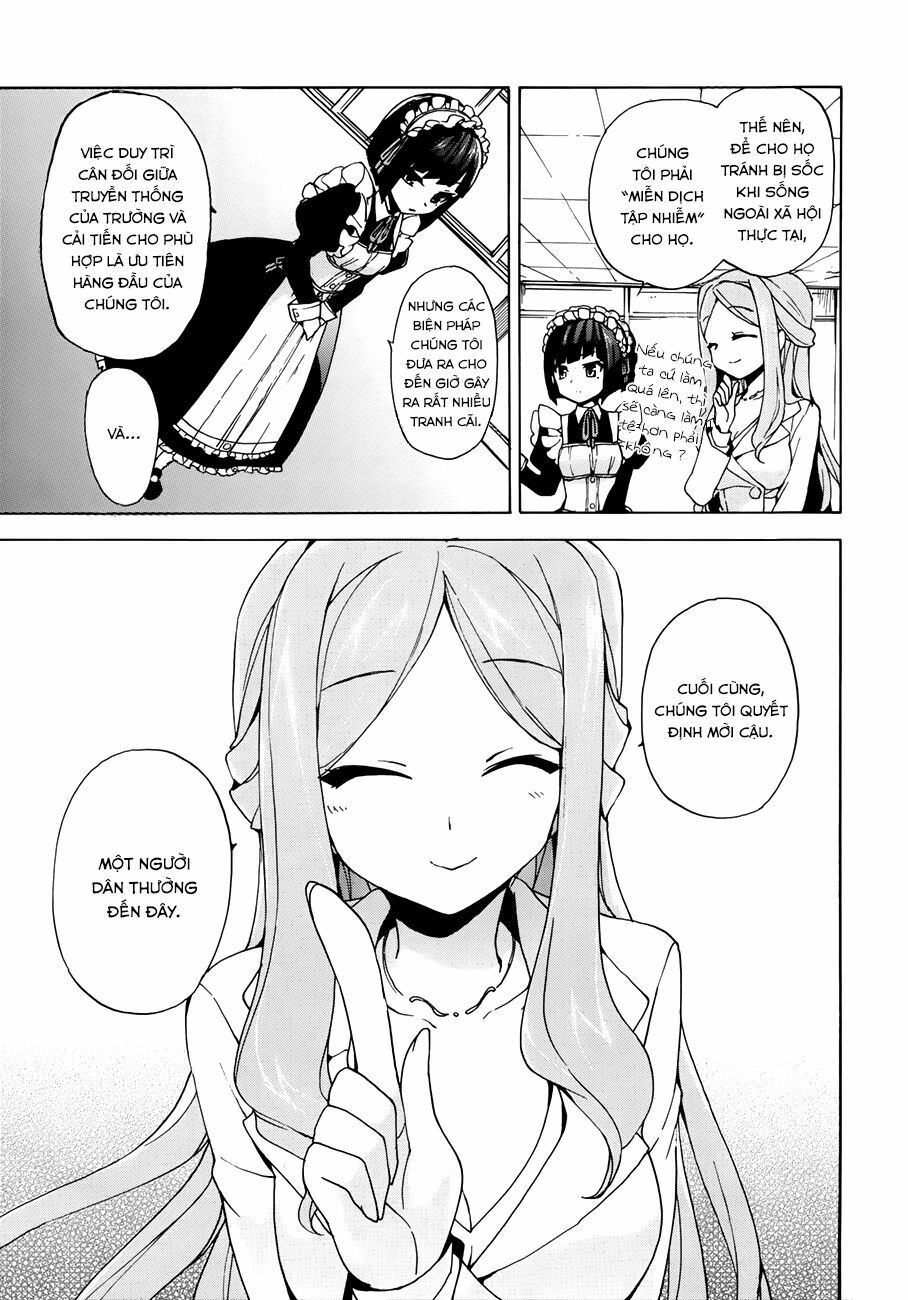 Ore ga Ojou-sama Gakkou ni "Shomin Sample" Toshite Rachirareta Ken: Chapter 1