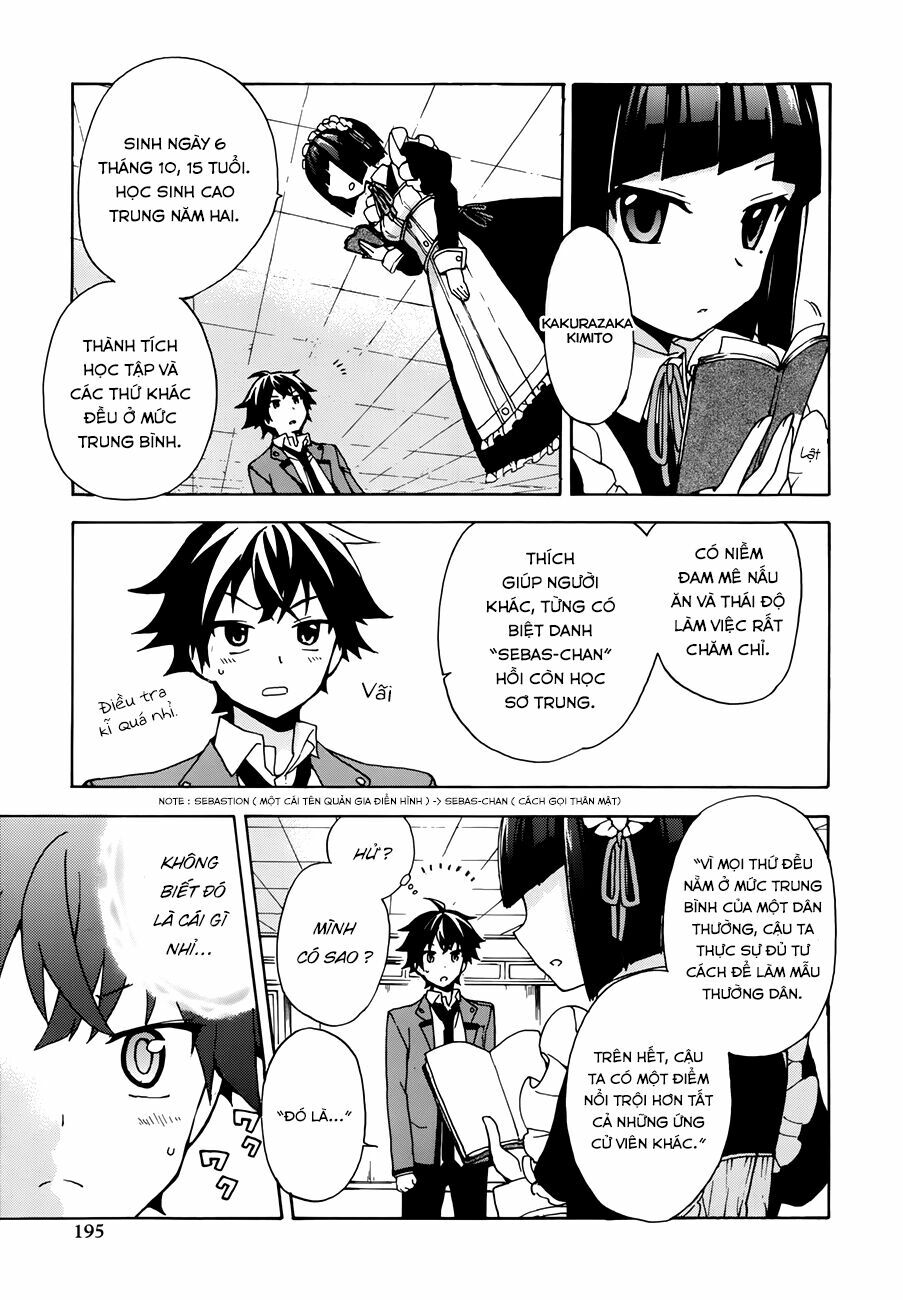 Ore ga Ojou-sama Gakkou ni "Shomin Sample" Toshite Rachirareta Ken: Chapter 1
