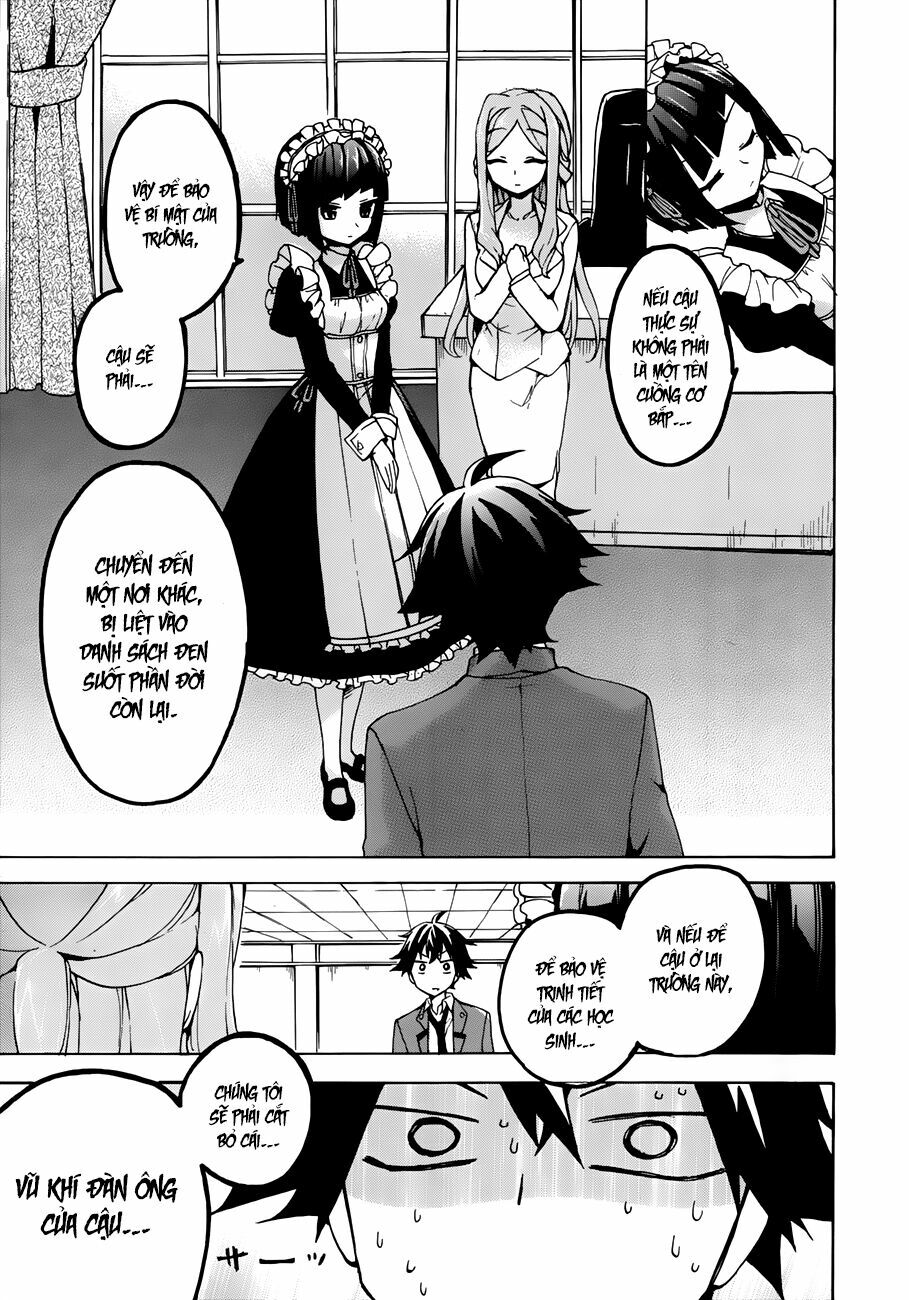 Ore ga Ojou-sama Gakkou ni "Shomin Sample" Toshite Rachirareta Ken: Chapter 1