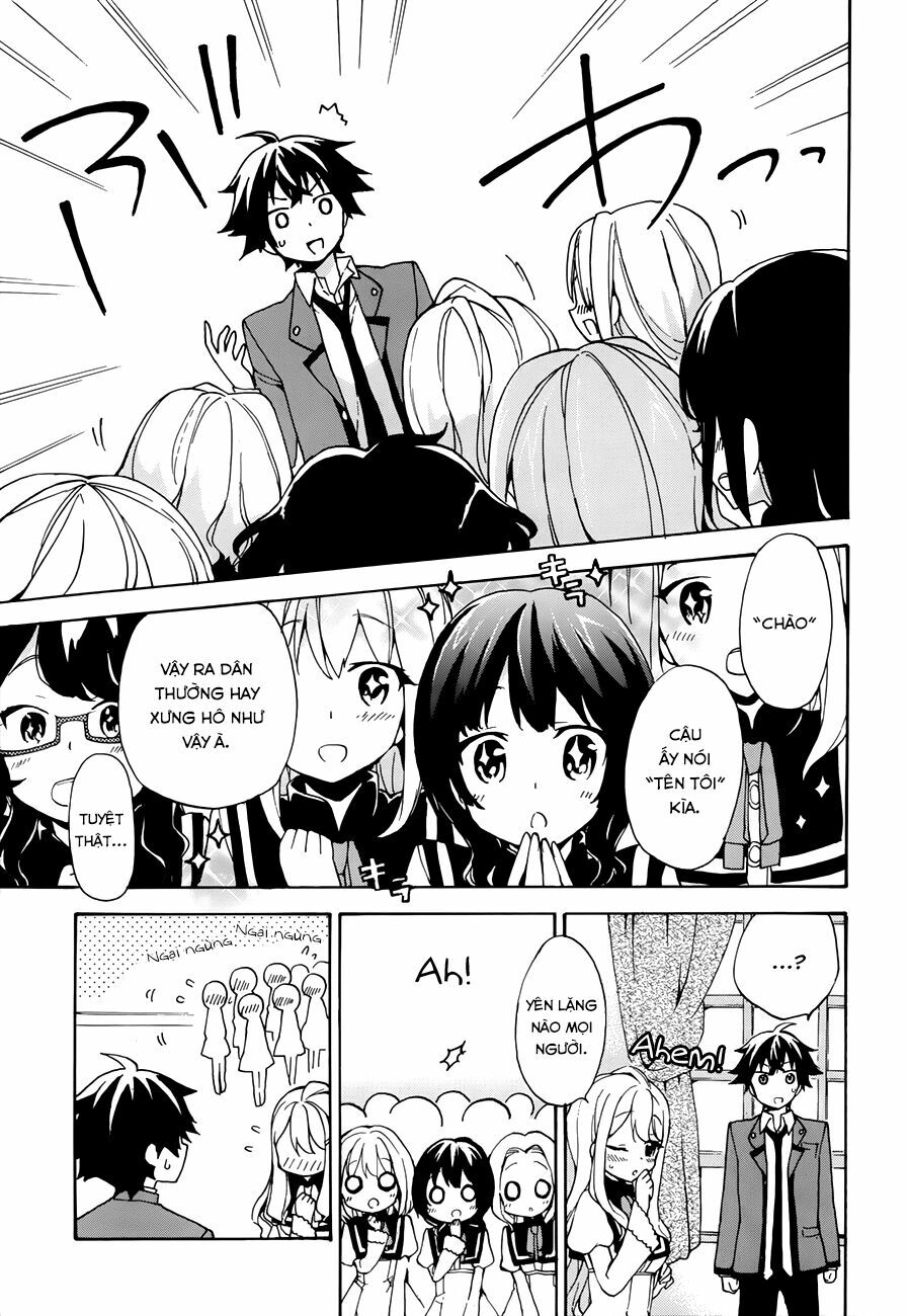 Ore ga Ojou-sama Gakkou ni "Shomin Sample" Toshite Rachirareta Ken: Chapter 1
