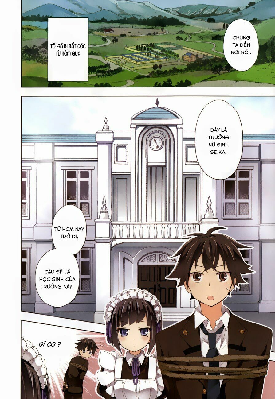 Ore ga Ojou-sama Gakkou ni "Shomin Sample" Toshite Rachirareta Ken: Chapter 1