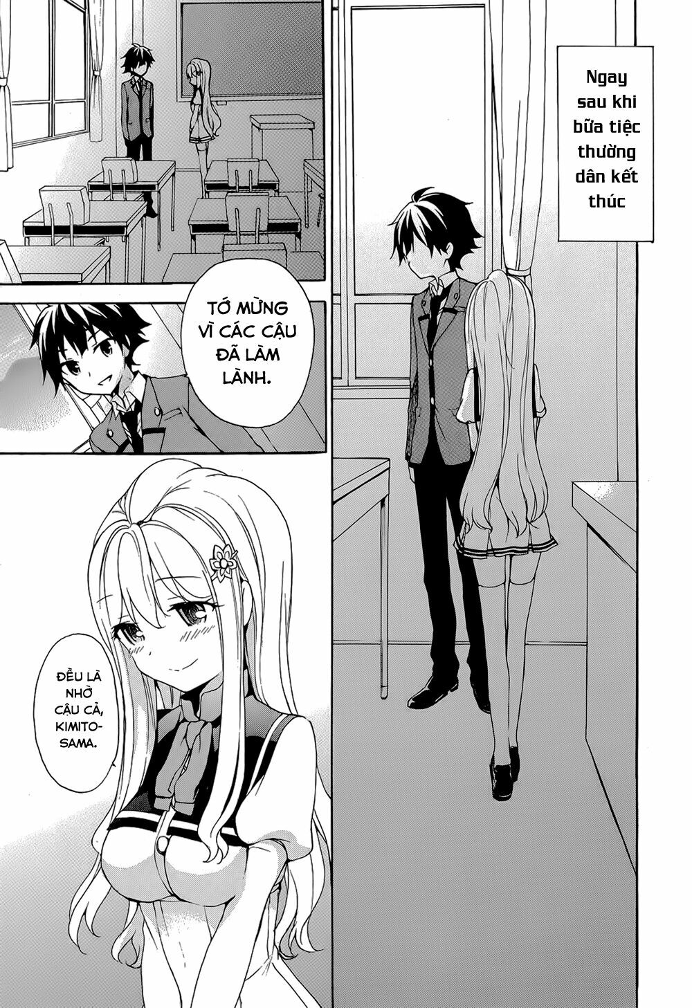 Ore ga Ojou-sama Gakkou ni "Shomin Sample" Toshite Rachirareta Ken: Chapter 10