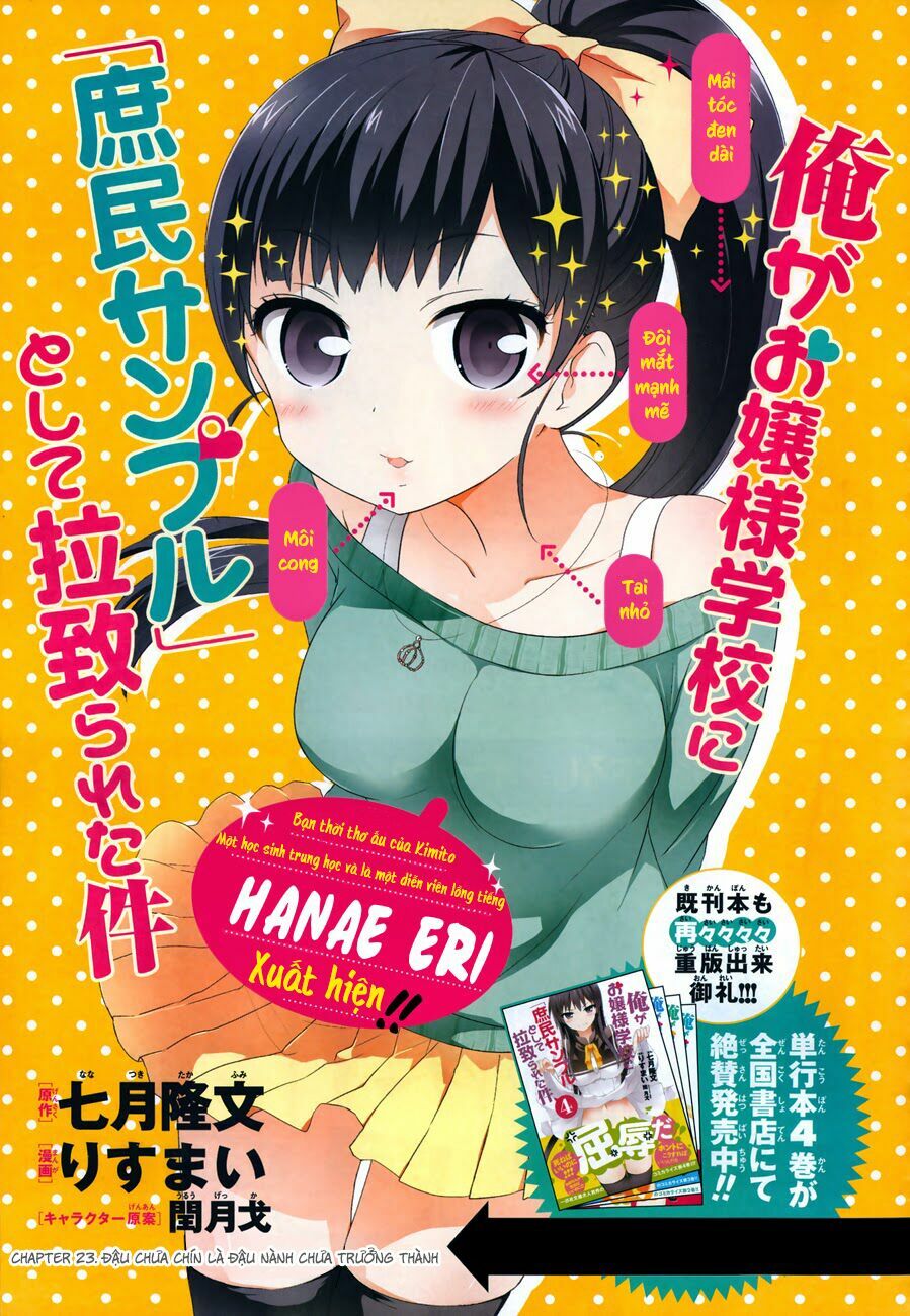 Ore ga Ojou-sama Gakkou ni "Shomin Sample" Toshite Rachirareta Ken: Chapter 23