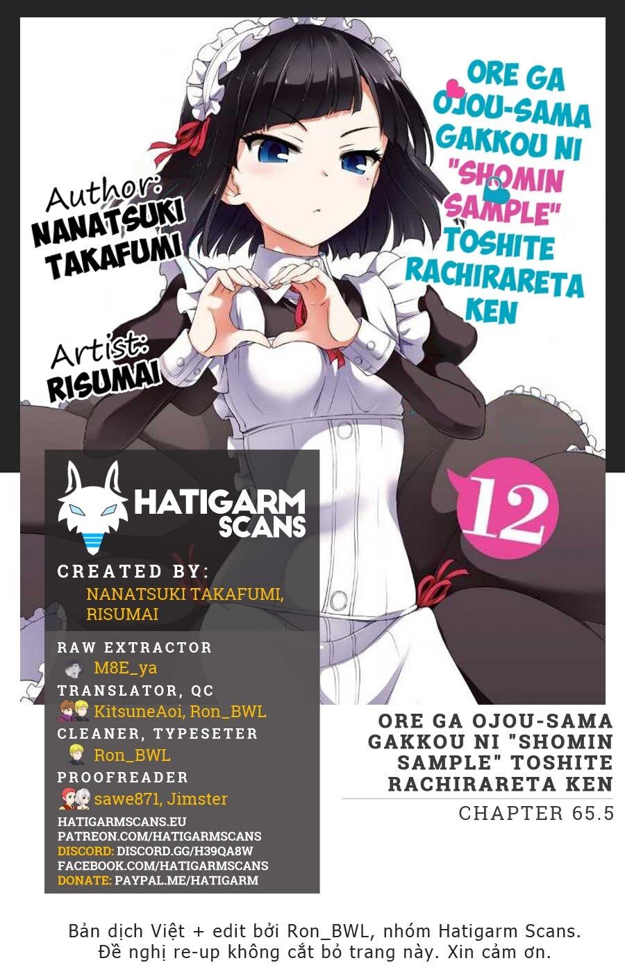 Ore ga Ojou-sama Gakkou ni "Shomin Sample" Toshite Rachirareta Ken: Chapter 65.5: Lựa chọn
