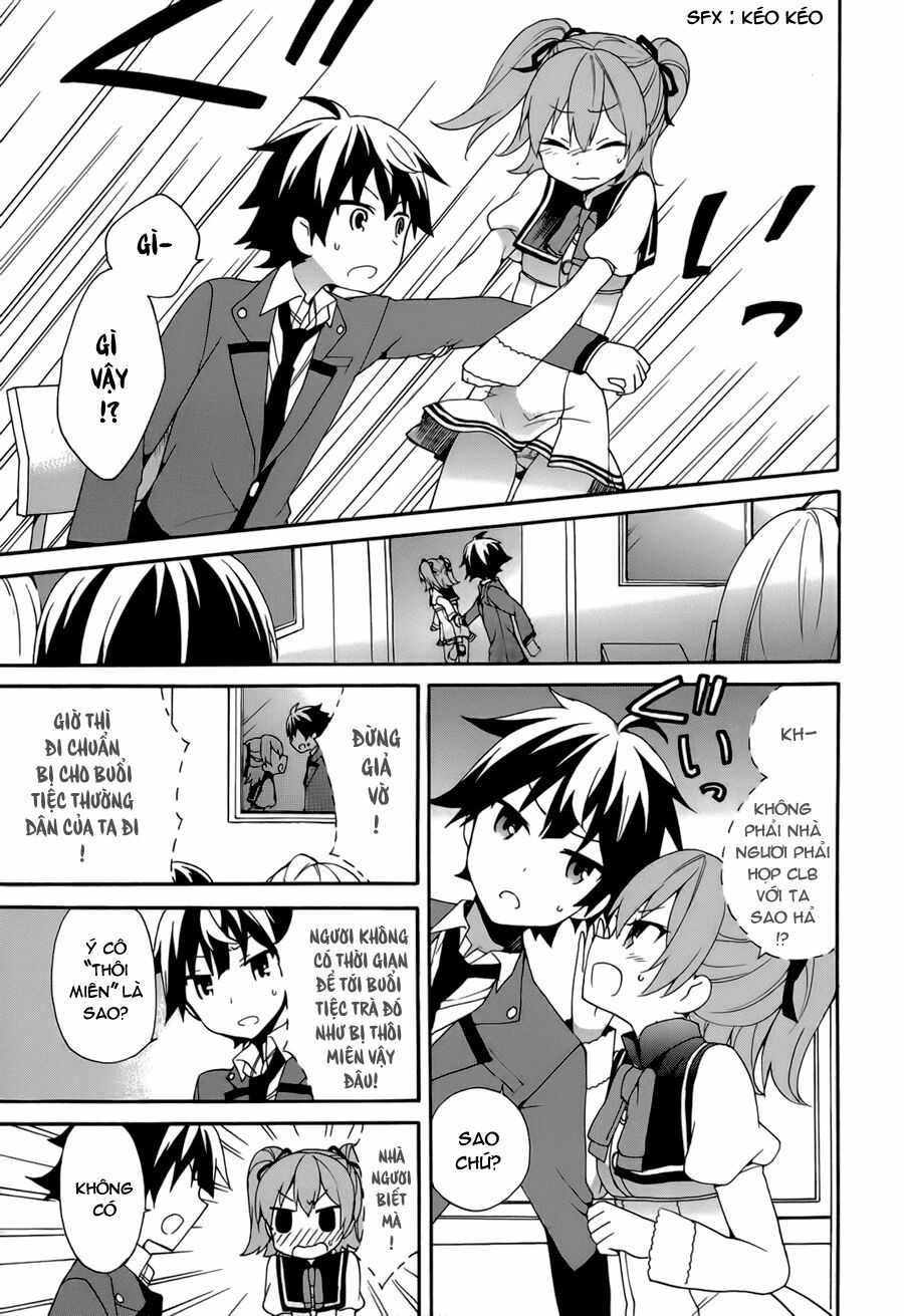 Ore ga Ojou-sama Gakkou ni "Shomin Sample" Toshite Rachirareta Ken: Chapter 8