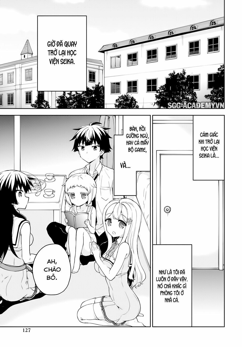 Ore ga Ojou-sama Gakkou ni "Shomin Sample" Toshite Rachirareta Ken: Chapter 81: Nhìn-nhìn chỗ nào đấy [END]