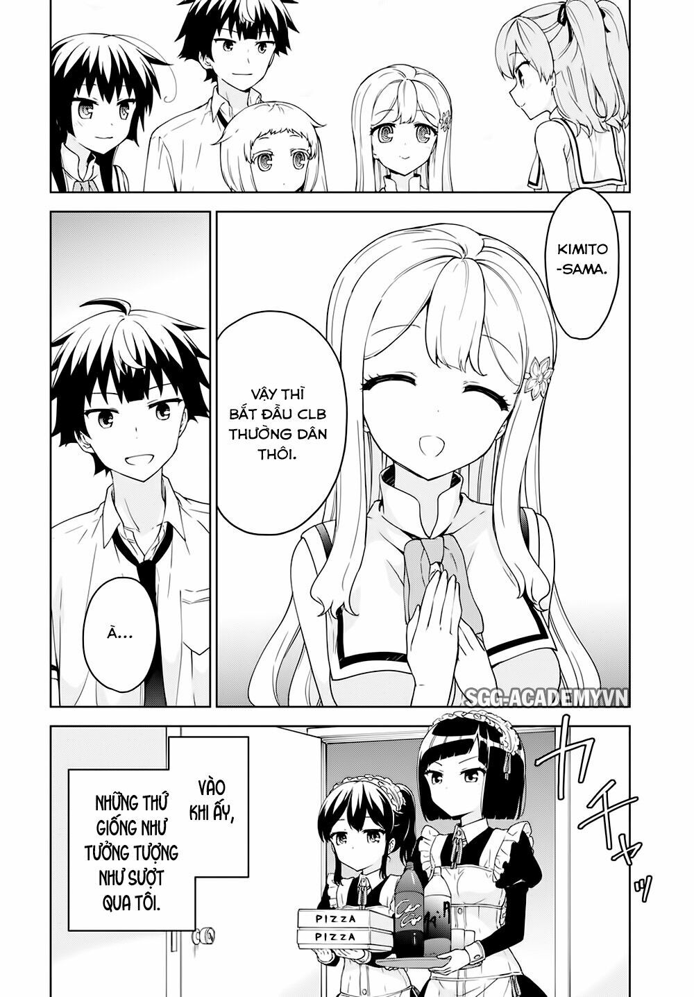 Ore ga Ojou-sama Gakkou ni "Shomin Sample" Toshite Rachirareta Ken: Chapter 81: Nhìn-nhìn chỗ nào đấy [END]