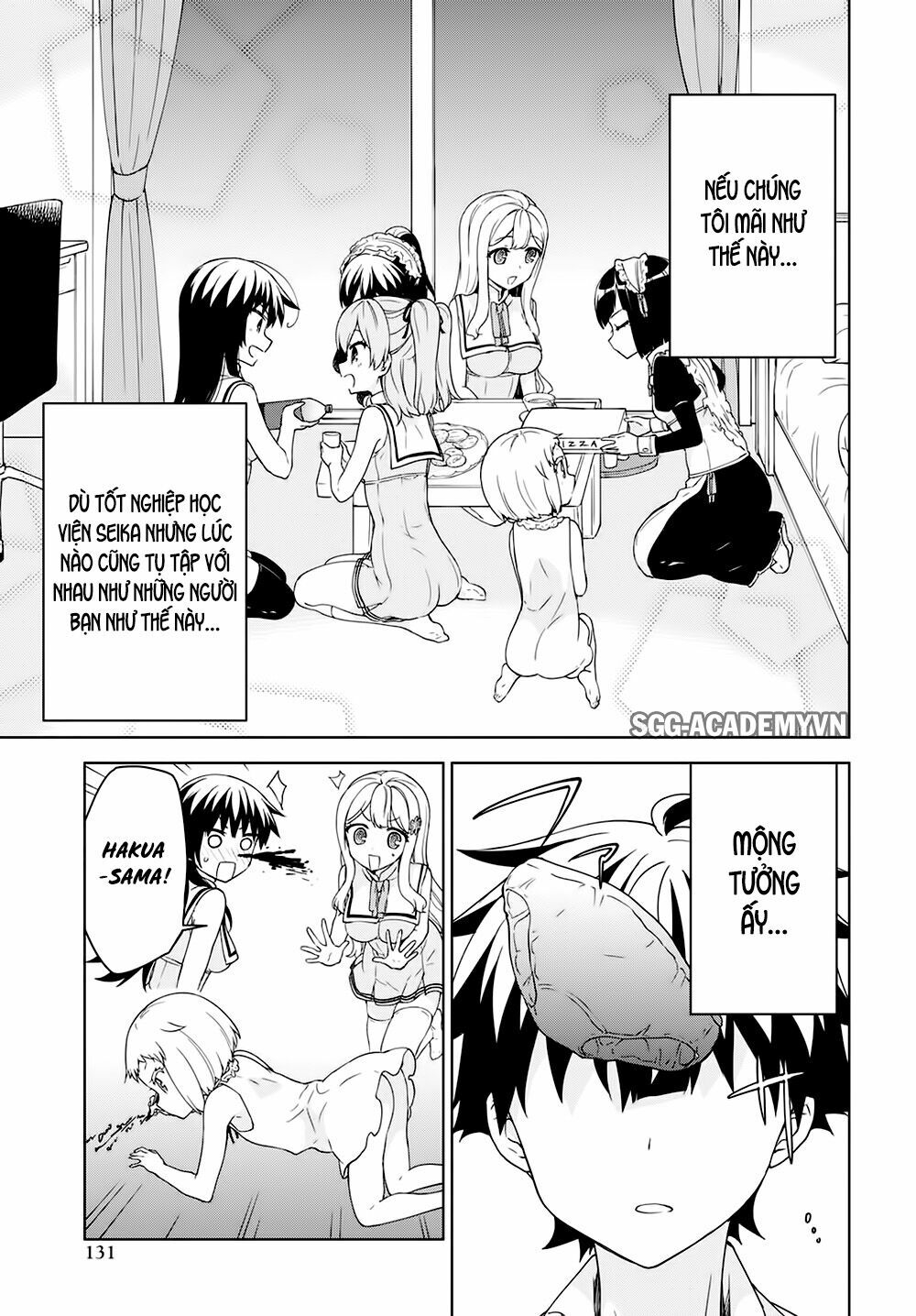 Ore ga Ojou-sama Gakkou ni "Shomin Sample" Toshite Rachirareta Ken: Chapter 81: Nhìn-nhìn chỗ nào đấy [END]