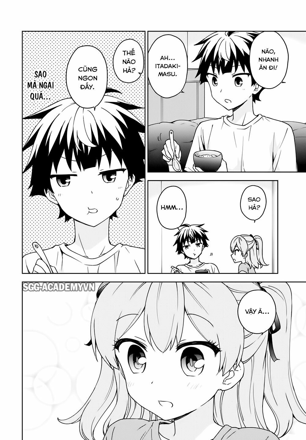 Ore ga Ojou-sama Gakkou ni "Shomin Sample" Toshite Rachirareta Ken: Chapter 81: Nhìn-nhìn chỗ nào đấy [END]