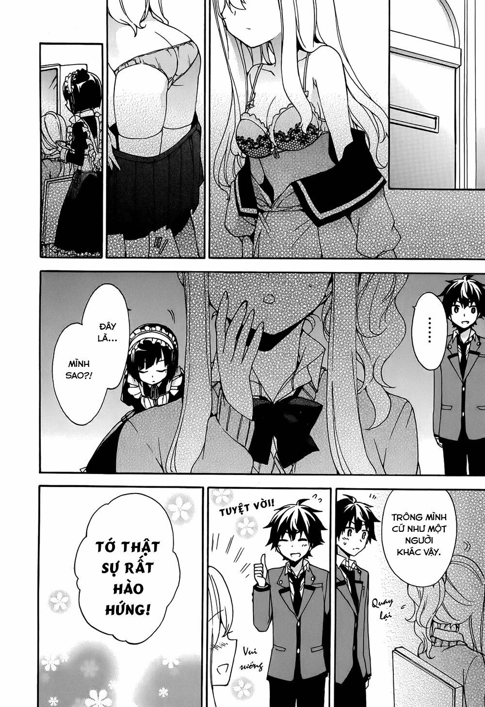 Ore ga Ojou-sama Gakkou ni "Shomin Sample" Toshite Rachirareta Ken: Chapter 9