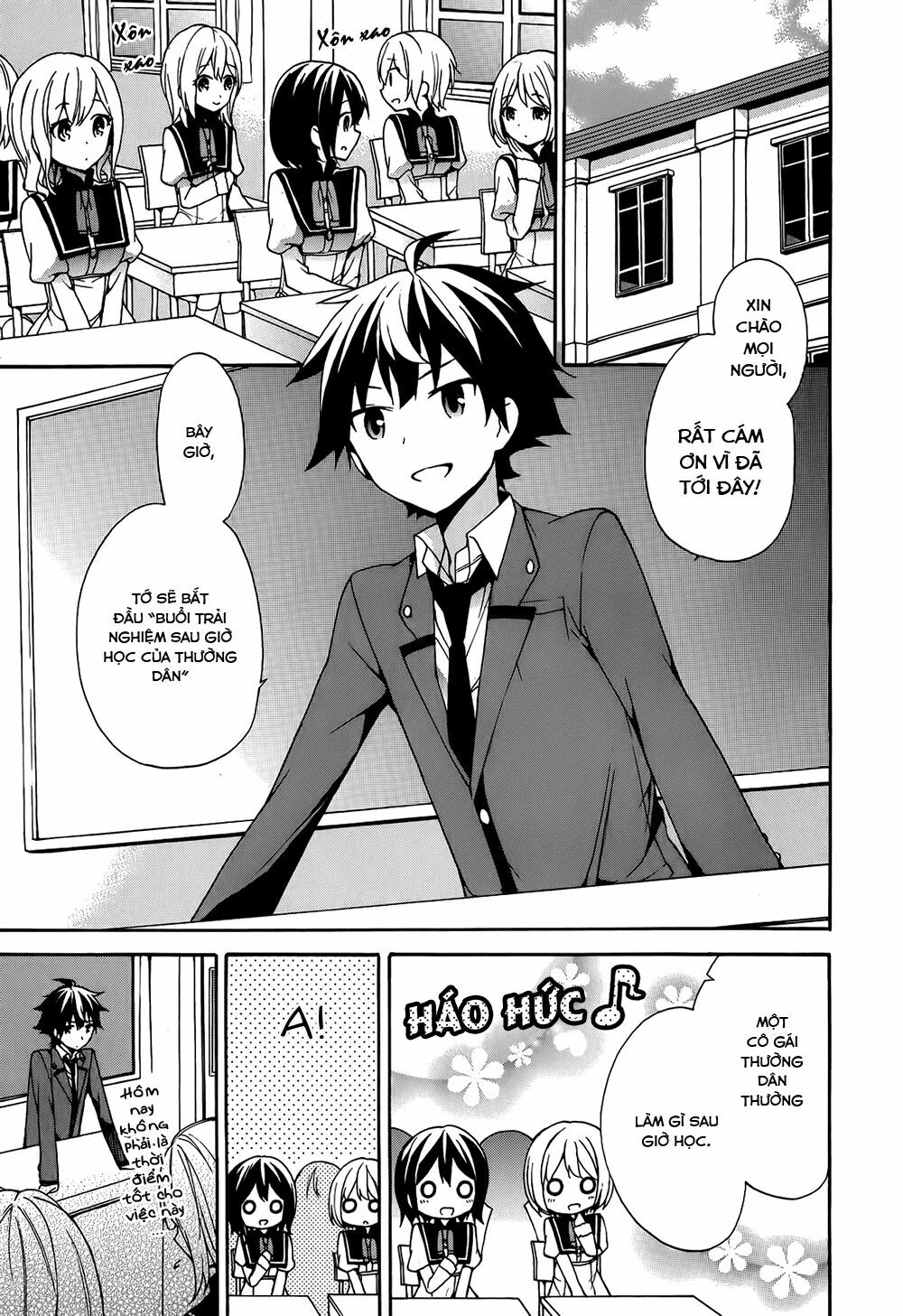 Ore ga Ojou-sama Gakkou ni "Shomin Sample" Toshite Rachirareta Ken: Chapter 9