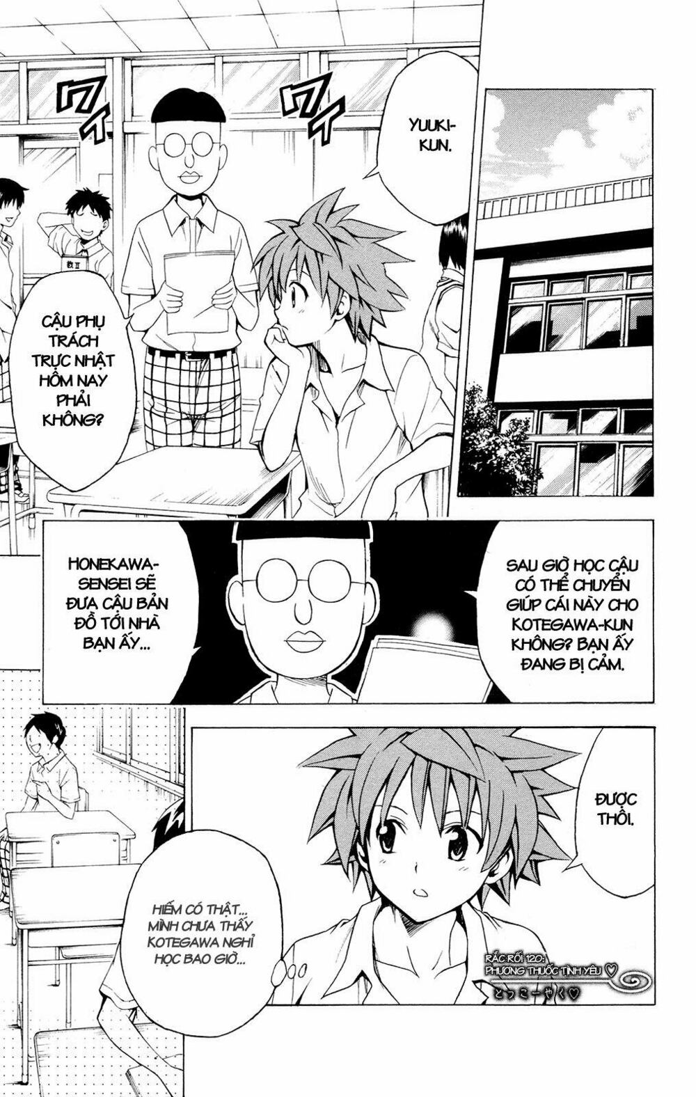 Bọn tớ thích cậu! Rito: Chapter 120