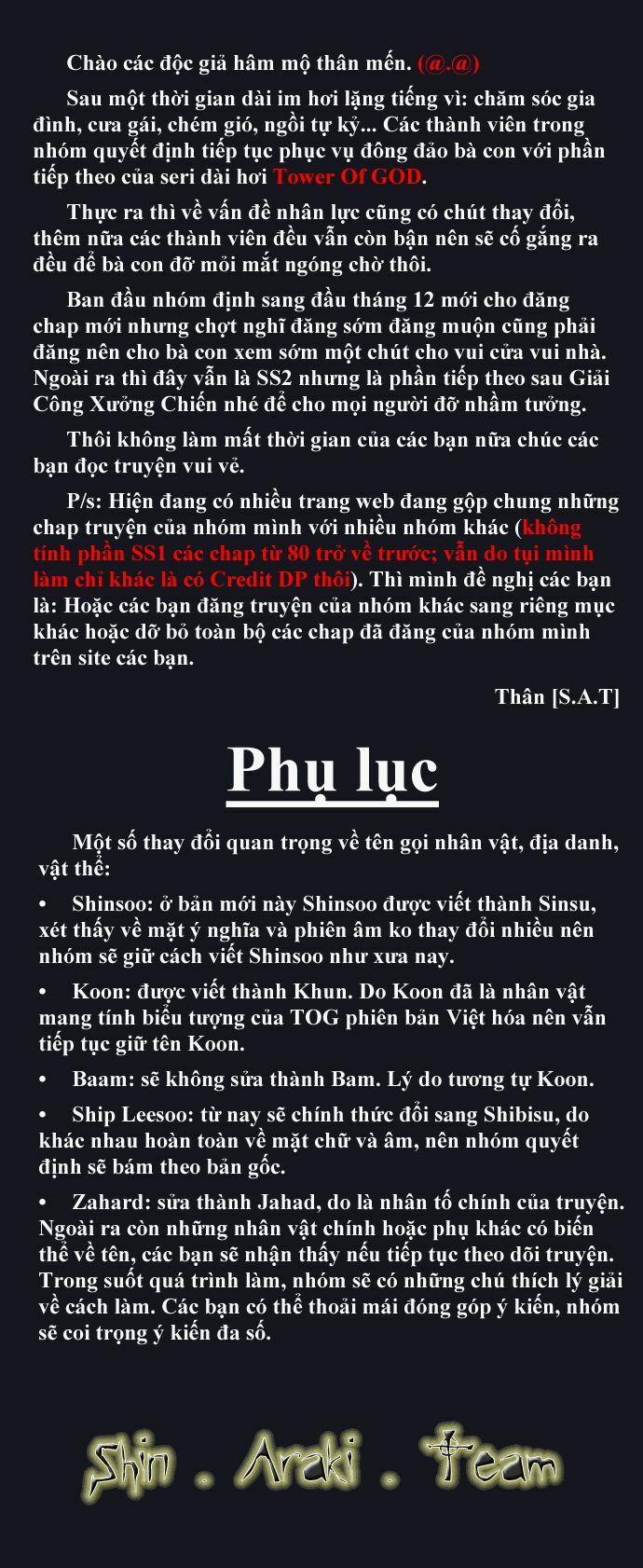 Tòa Tháp Bí Ẩn 2: Chapter 111