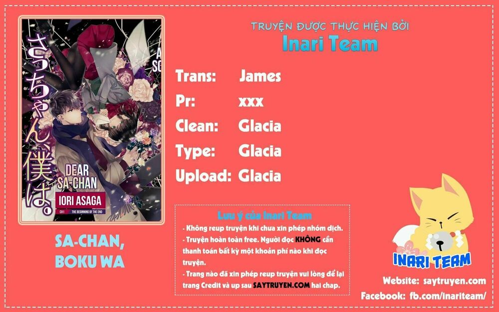 Dear Sa-chan: Chapter 5: Niềm vui đáng lo ngại