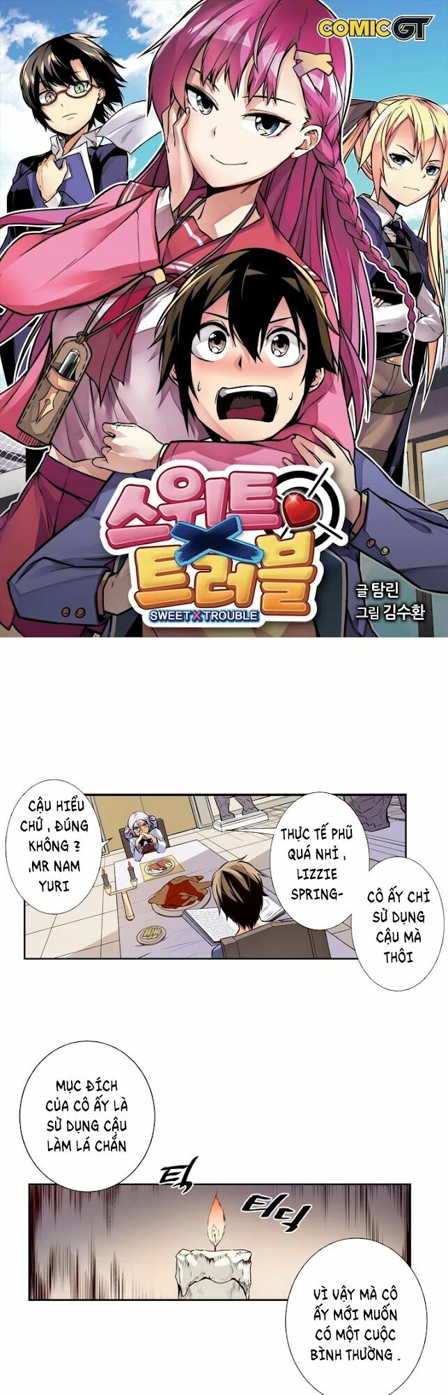 Sweet X Trouble: Chapter 11: Quyết định táo bạo của Yuri