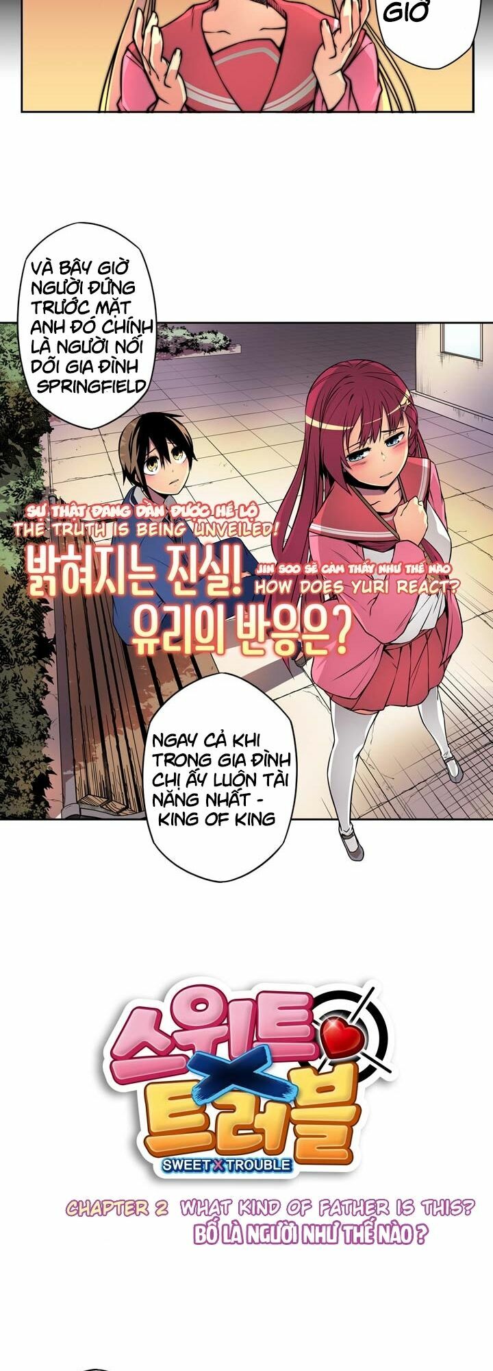 Sweet X Trouble: Chapter 2: Bố tôi là một người như thế nào ?