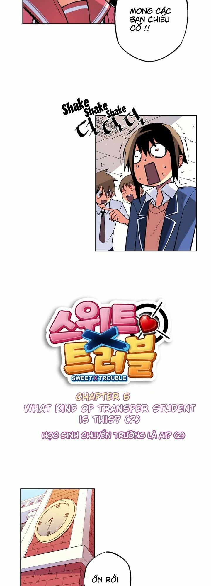 Sweet X Trouble: Chapter 5: Học sinh chuyển trường là ai ?(2)