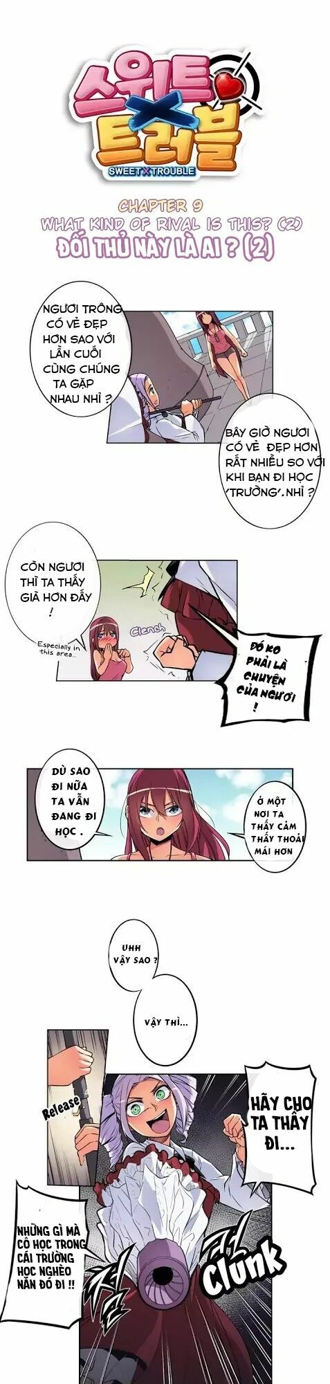 Sweet X Trouble: Chapter 9: Đối thủ truyền kiếp !! (2)