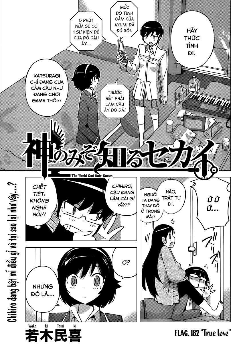 The World God Only Knows - Kami nomi zo Shiru Sekai: Chapter 182
