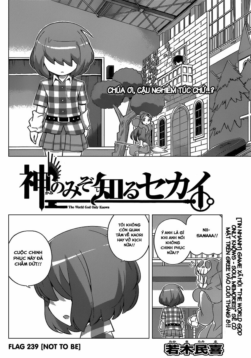 The World God Only Knows - Kami nomi zo Shiru Sekai: Chapter 239