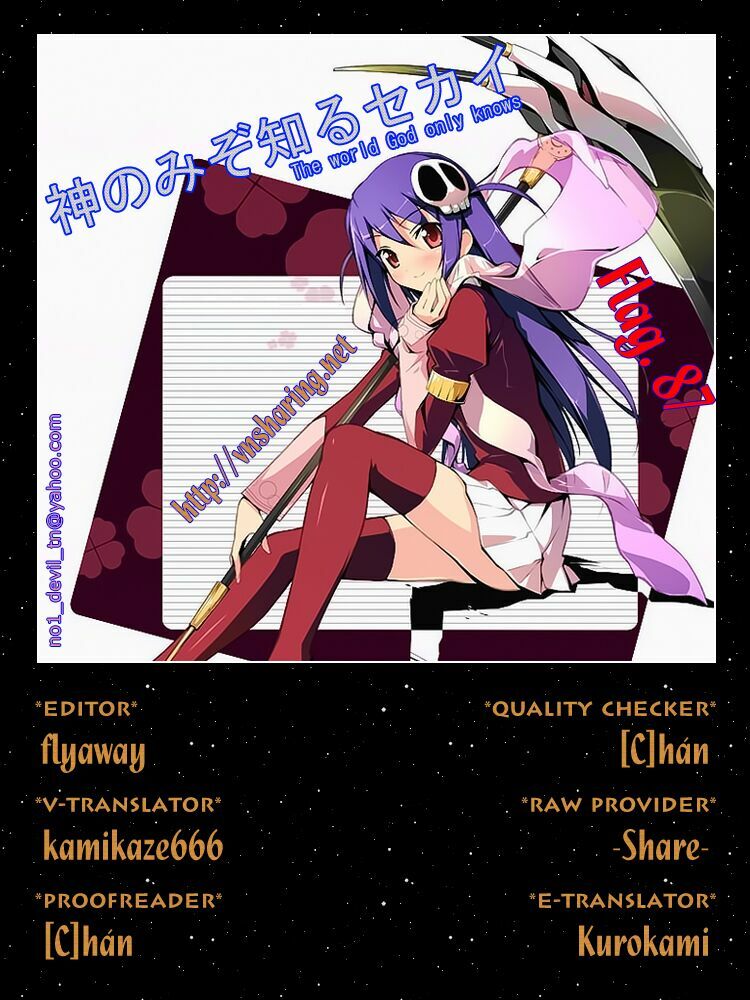 The World God Only Knows - Kami nomi zo Shiru Sekai: Chapter 87