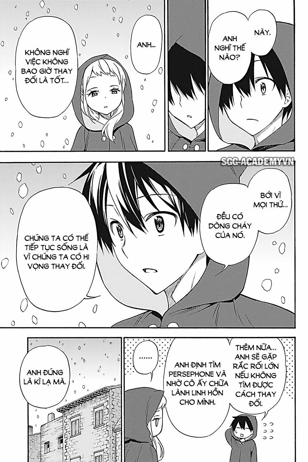 Kyou no Cerberus: Chapter 33