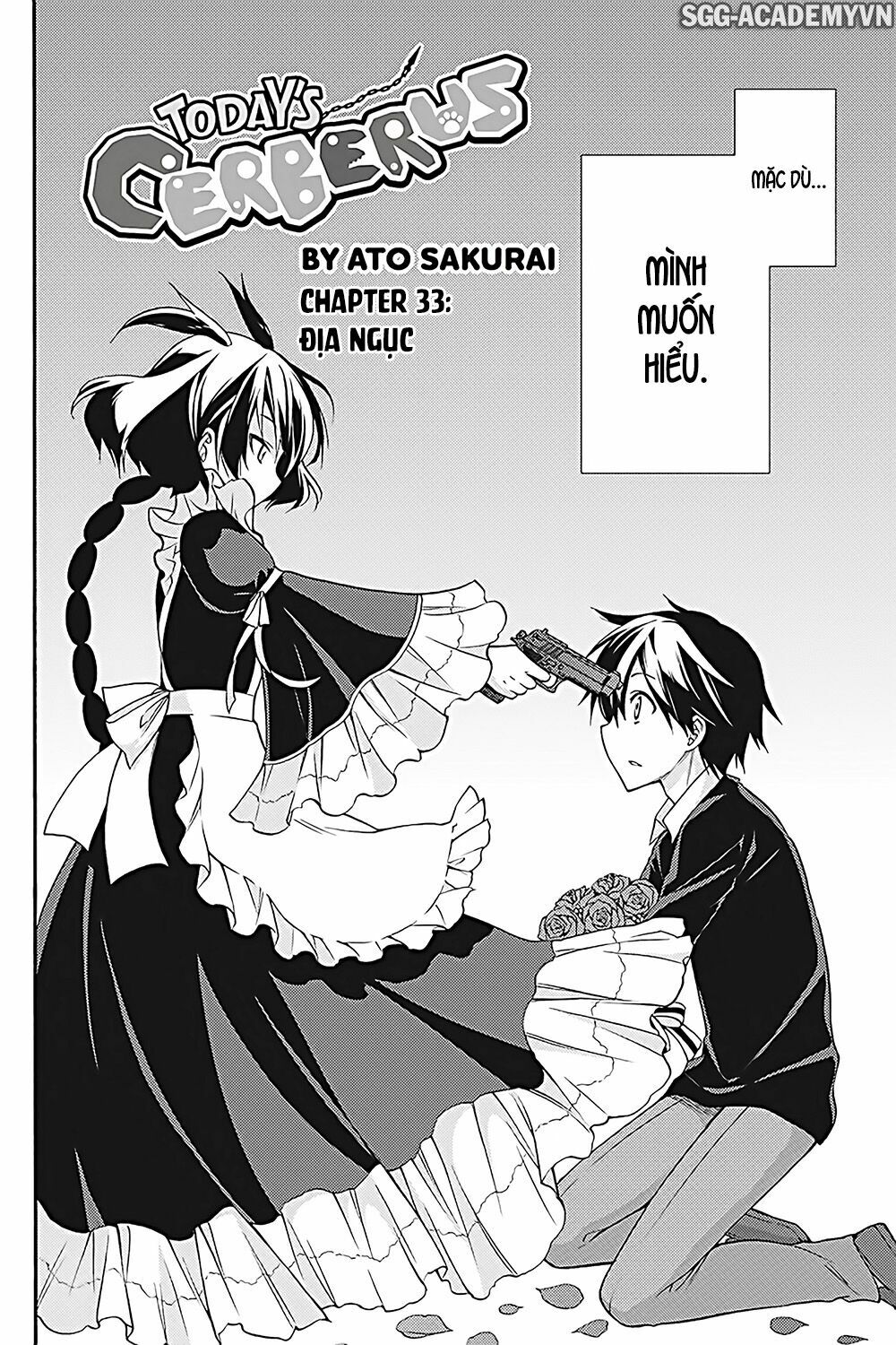 Kyou no Cerberus: Chapter 33