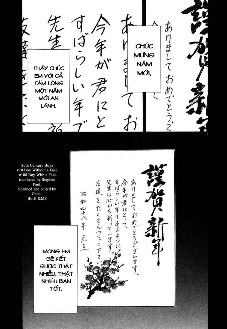 Những Chàng Trai Thế Kỉ 20: Chapter 108