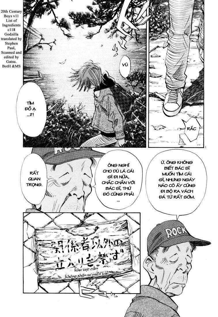 Những Chàng Trai Thế Kỉ 20: Chapter 118