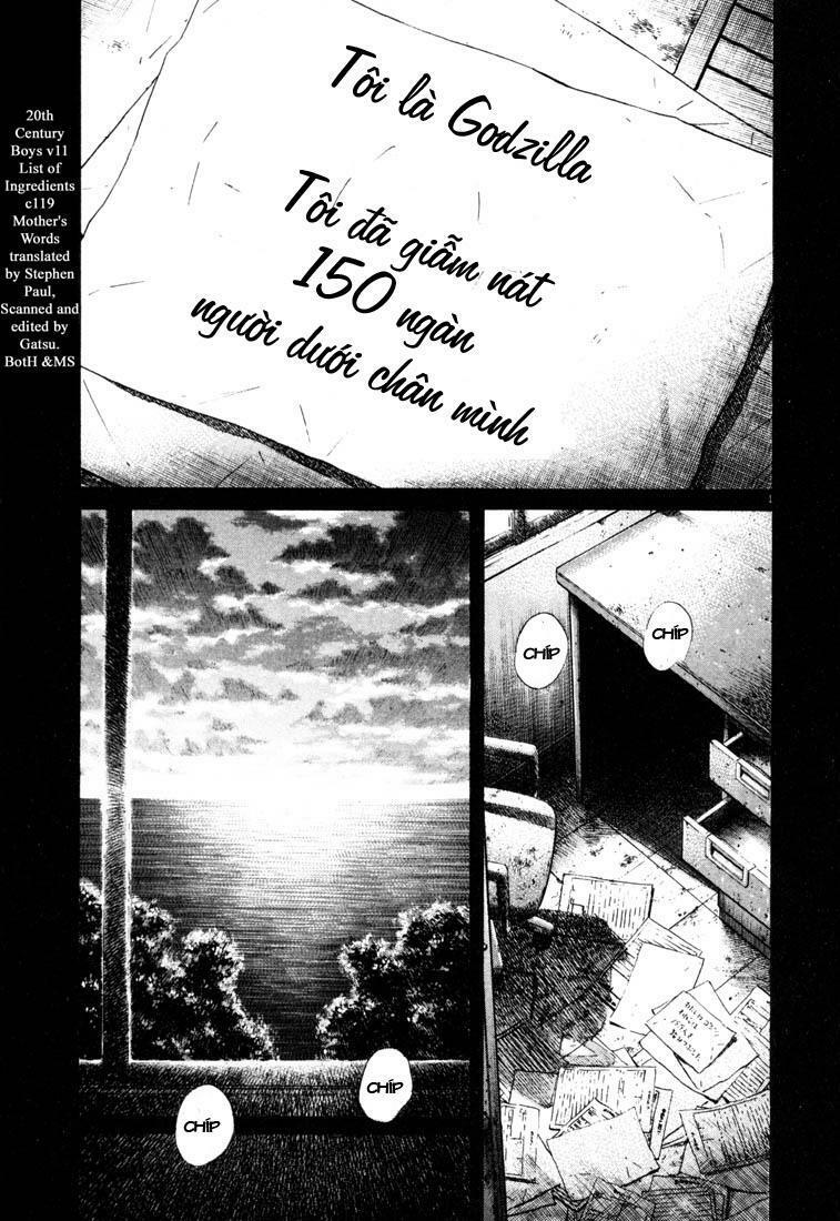 Những Chàng Trai Thế Kỉ 20: Chapter 119