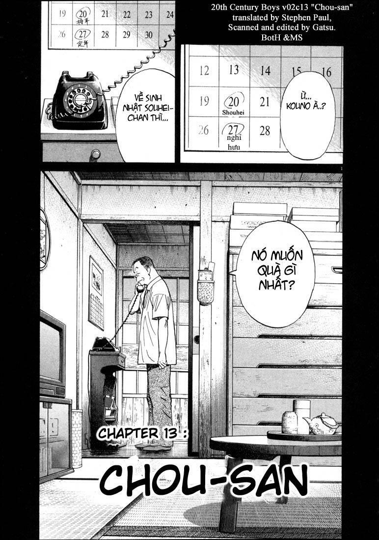 Những Chàng Trai Thế Kỉ 20: Chapter 13