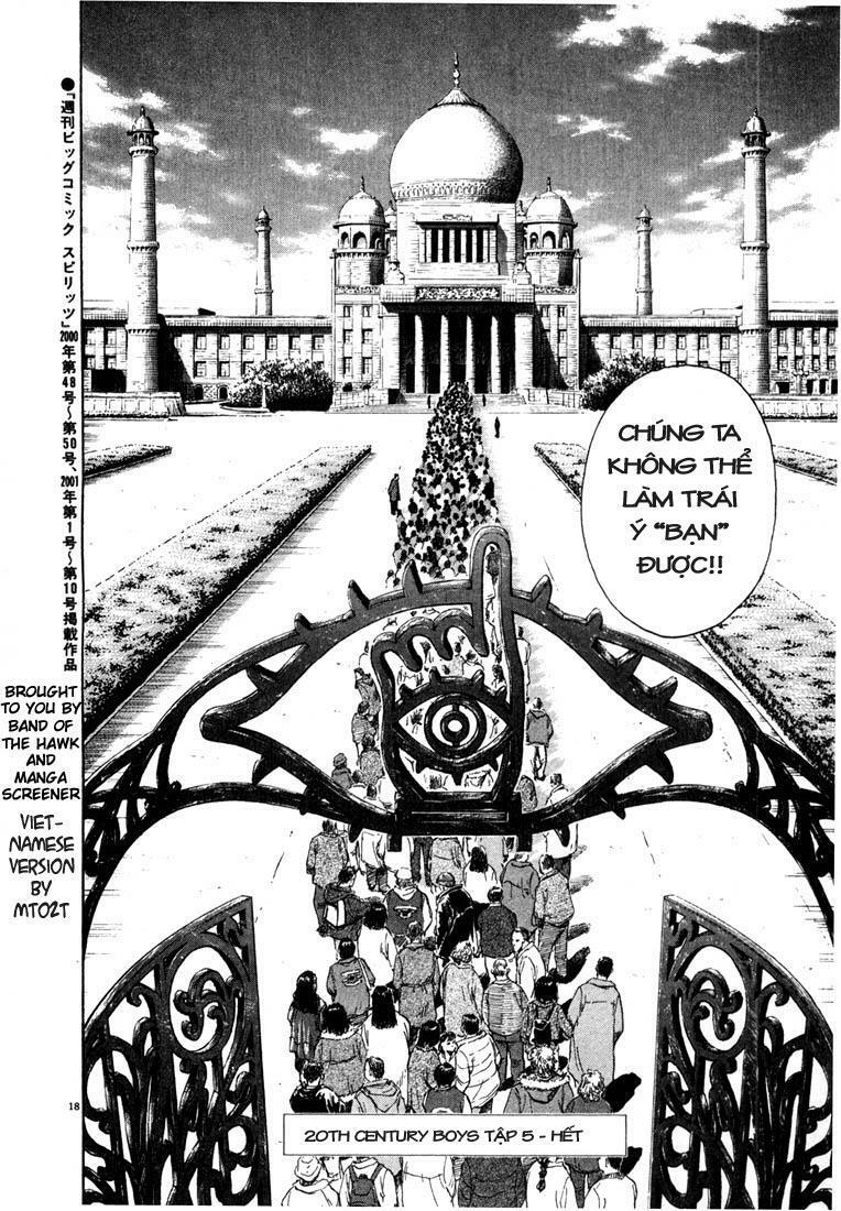 Những Chàng Trai Thế Kỉ 20: Chapter 54