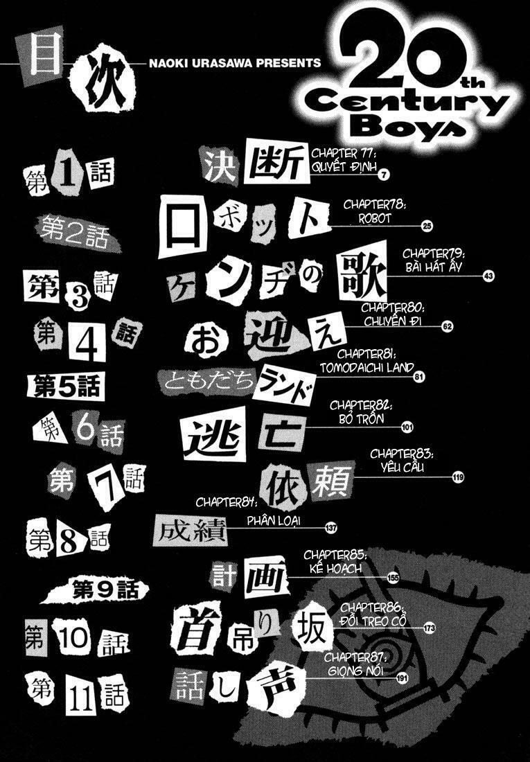 Những Chàng Trai Thế Kỉ 20: Chapter 77