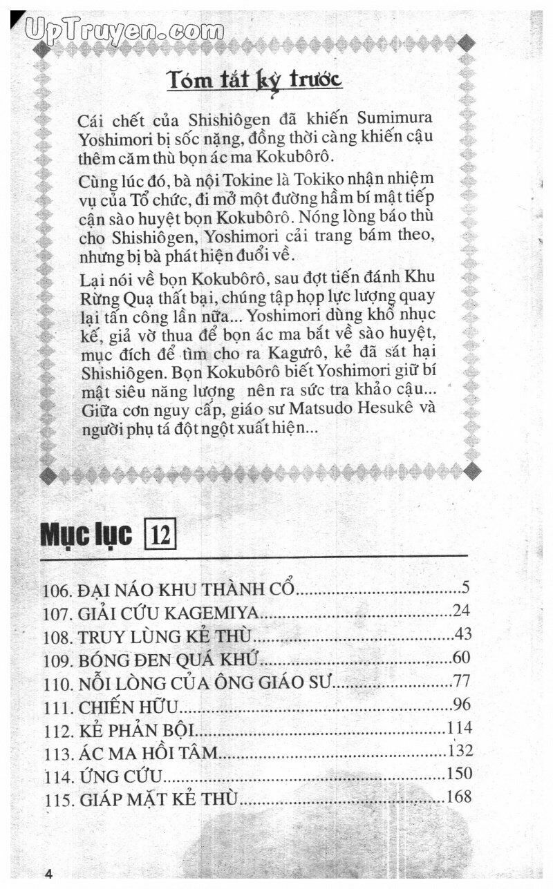 Kết Giới Sư: Chapter 106.1: 106-115