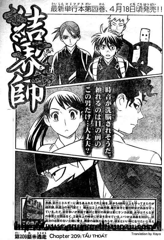Kết Giới Sư: Chapter 209