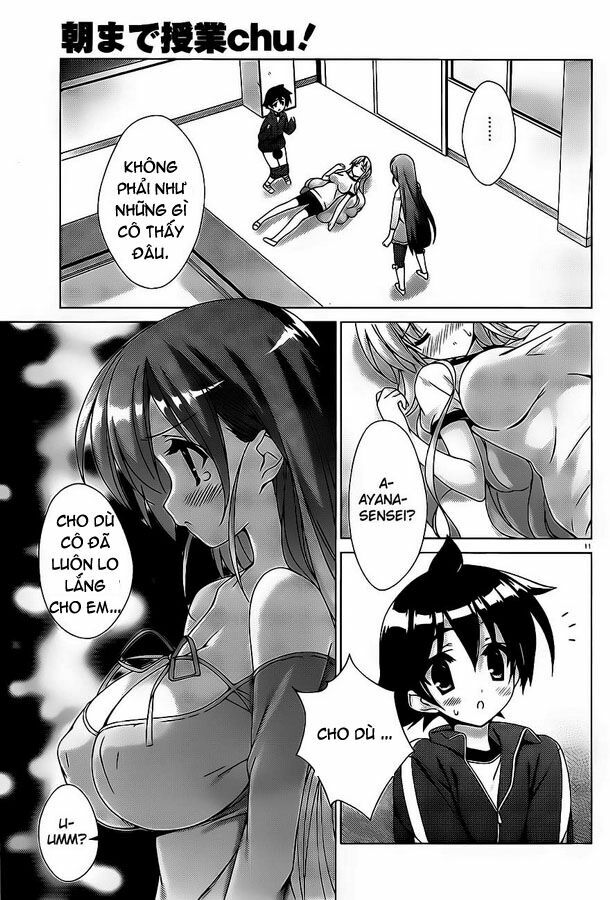 Asa made Jugyou Chu!: Chapter 10